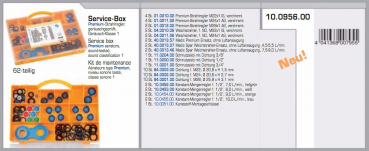 Service Box Strahlregler PREMIUM | 62-teilig