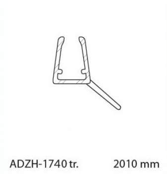 Duschkabinen Dichtleiste 1740 - 2000 mm (5 mm)