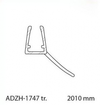 Duschkabinen Dichtleiste 1747 - 2000 mm (5 mm)