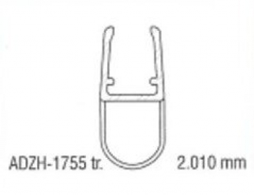 Duschkabinen Dichtleiste 1755 - 2000 mm