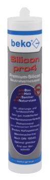 Pro4 Silicon - Dichtmasse alusilber