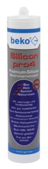 Pro4 Silicon - Dichtmasse Transparent