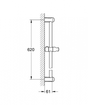 GROHE Tempesta Brausestange