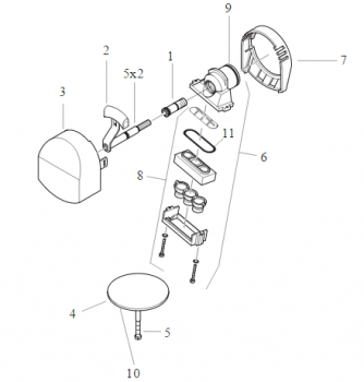 HANSGROHE Auslaufkörper f. Exafill