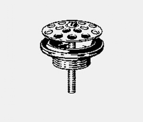 VIEGA Ablaufventil Modell 7121 | mit Sieb, für Spülen Anschluss 2"