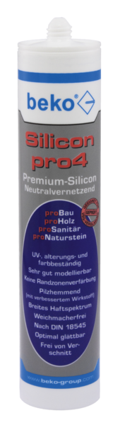 Pro4 Silicon - Dichtmasse Transparent