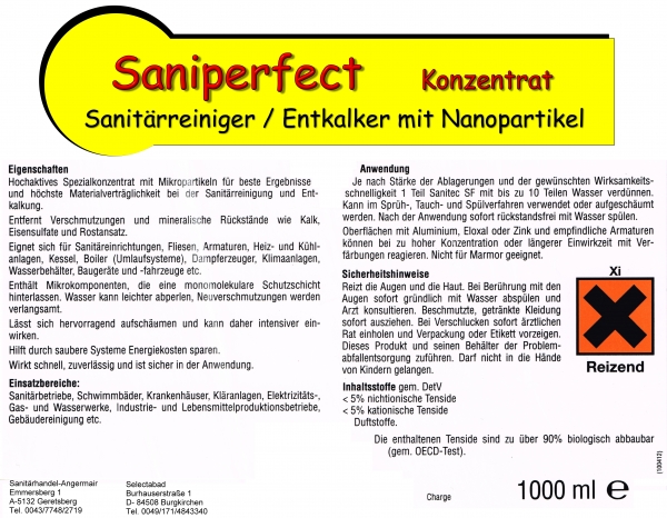 SANIPERFECT Konzentrat 1L