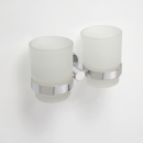 OMEGA Doppelglashalter mit 2 Glaesern 165 x 105 x 55mm | OM104