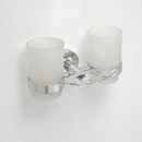 OMEGA Zahnbürstenhalter mit 2 Gläsern 192 x 125mm | OM105
