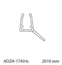 Duschkabinen Dichtleiste 1740 - 2000 mm (5 mm)